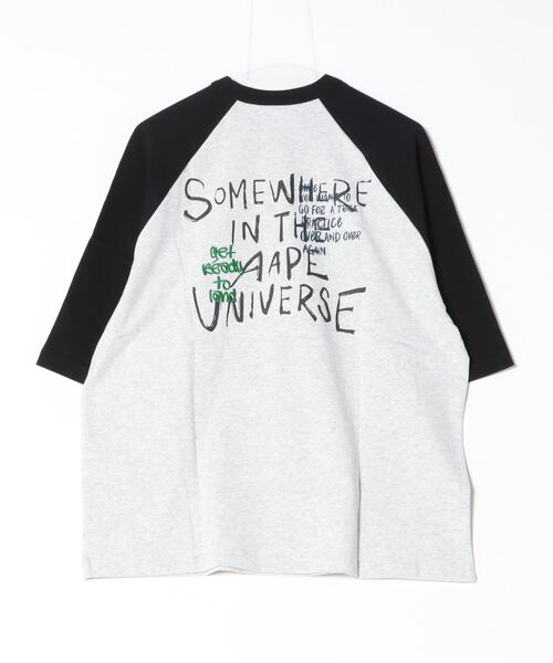 希少3XL 新品未使用 A BATHING APE ロングTEE AAPE BY A BATHING APE（エーエイプバイアベイシングエイプ）の