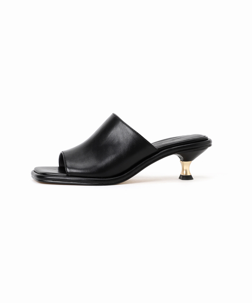 LE TALON（ルタロン）の「4.5cmハイバンプミュールサンダル（サンダル・レディース・アイボリー/ブラック系その他・SMALL/MEDIUM/LARGE/X-LARGE）」の7枚目の写真