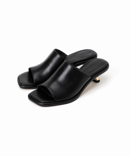 LE TALON（ルタロン）の「4.5cmハイバンプミュールサンダル（サンダル・レディース・アイボリー/ブラック系その他・SMALL/MEDIUM/LARGE/X-LARGE）」の13枚目の写真