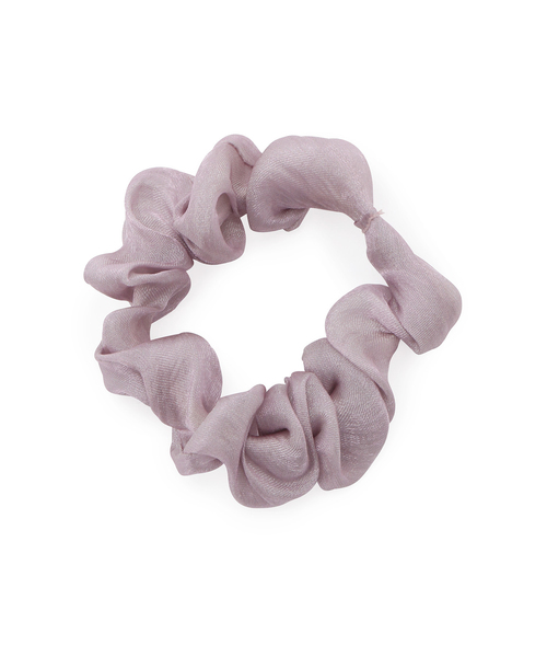 ROPE' PICNIC(ロペピクニック)の「オーガンジー×シャイニーミニシュシュセット(ヘアゴム・レディース・ピンク系その他2/ベージュ系その他/オレンジ・FREE)」の12枚目の写真