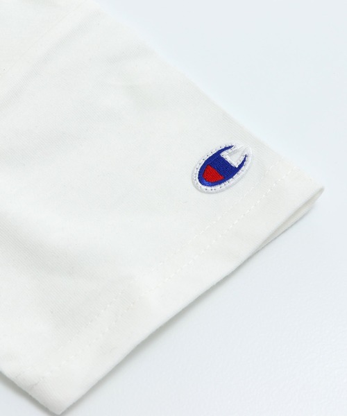 Champion(チャンピオン)の「champion / チャンピオン ロゴ 半袖ワンピース(ワンピース・キッズ・ブラック/ホワイト・120cm/130cm/110cm/100cm)」の6枚目の写真