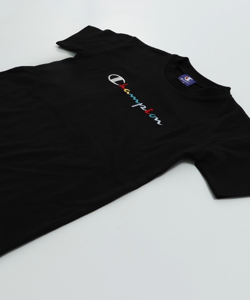 Champion(チャンピオン)の「champion / チャンピオン ロゴ 半袖ワンピース(ワンピース・キッズ・ブラック/ホワイト・120cm/130cm/110cm/100cm)」の9枚目の写真