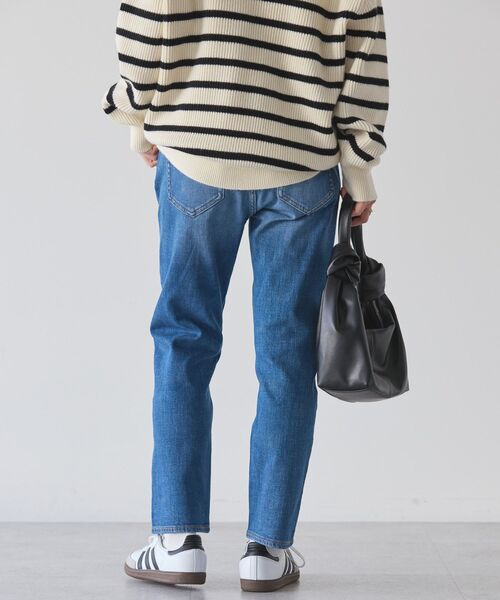 セール】【WEB限定】テーパードデニム(-3cm)（デニムパンツ