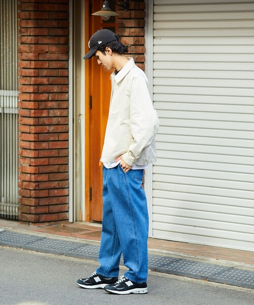 FREAK'S STORE（フリークスストア）の「EASY WEAR/デニム イージーパンツ/リラックスフィット（デニムパンツ・メンズ・ブラック/ネイビー/オフホワイト/ブルー・MEDIUM/SMALL/LARGE）」の19枚目の写真