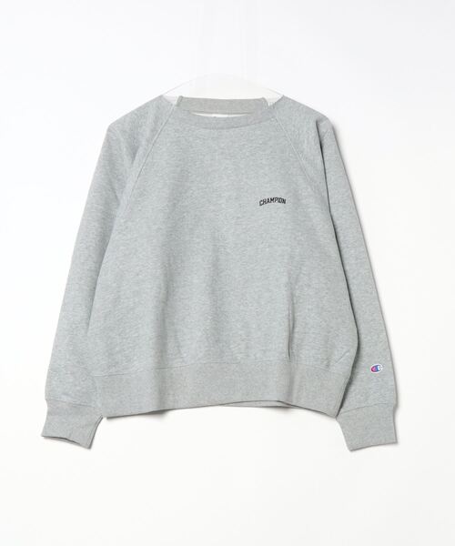 Champion(チャンピオン)の「チャンピオン CREW NECK SWEATSHIRT_(スウェット・レディース・ダークグリーン/グレー・M/L)」の1枚目の写真
