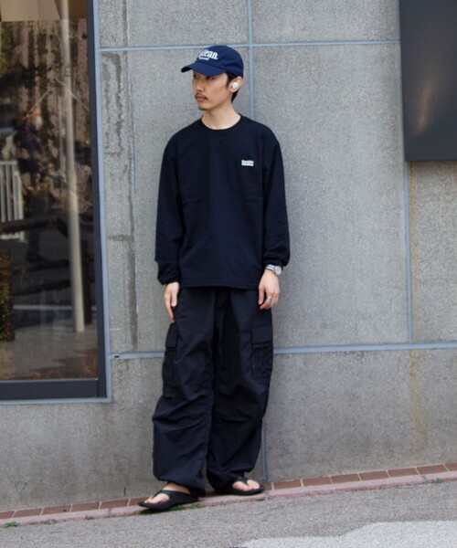 Franklin Climbing(フランクリンクライミング)の「【限定展開】【Franklin Climbing/フランクリンクライミング】グラフィックロンTee(Tシャツ/カットソー・メンズ・グリーン/ブルー/オレンジ/ホワイト/ブラック/グレイッシュベージュ/グレイッシュブルー・M/L)」の13枚目の写真