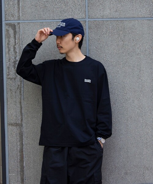 Franklin Climbing(フランクリンクライミング)の「【限定展開】【Franklin Climbing/フランクリンクライミング】グラフィックロンTee(Tシャツ/カットソー・メンズ・グリーン/ブルー/オレンジ/ホワイト/ブラック/グレイッシュベージュ/グレイッシュブルー・M/L)」の16枚目の写真