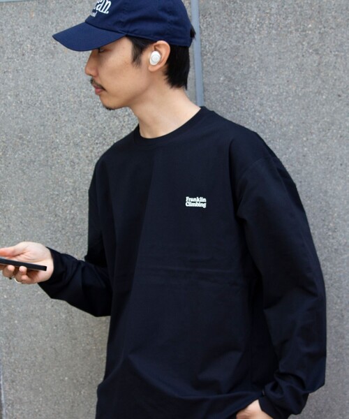 Franklin Climbing(フランクリンクライミング)の「【限定展開】【Franklin Climbing/フランクリンクライミング】グラフィックロンTee(Tシャツ/カットソー・メンズ・グリーン/ブルー/オレンジ/ホワイト/ブラック/グレイッシュベージュ/グレイッシュブルー・M/L)」の18枚目の写真