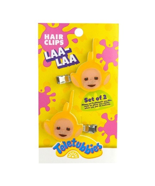セール】テレタビーズ/ヘアクリップ 2個セット（バレッタ/ヘアクリップ
