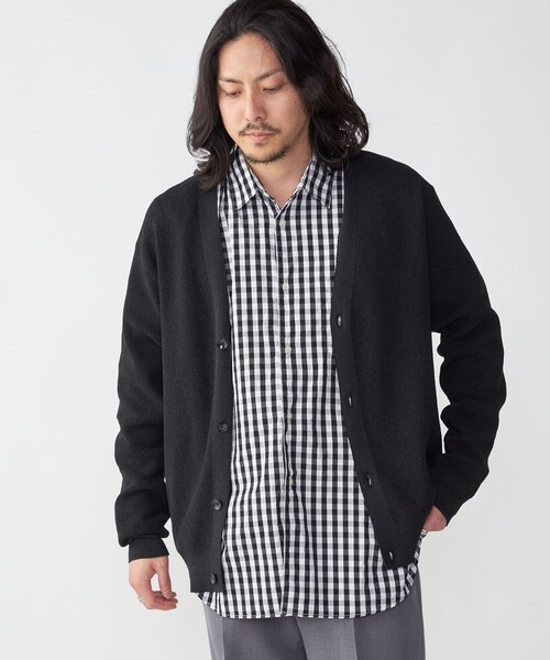 【セール】SHIPS: 〈手洗い可能〉12ゲージ ペーパーミックス ヤーン Vカーディガン（カーディガン/ボレロ）｜SHIPS（シップス） 9,900円