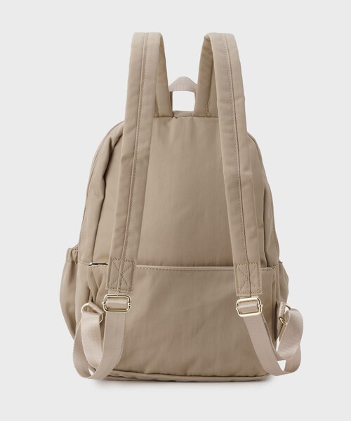 OPAQUE.CLIP（オペークドットクリップ）の「◆【撥水加工】マルチポケットリュック（バックパック/リュック・レディース・ベージュ/ブラック・00）」の17枚目の写真