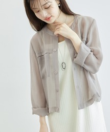 ROPE' PICNIC | シアーブラウスカーディガン(カーディガン/ボレロ)