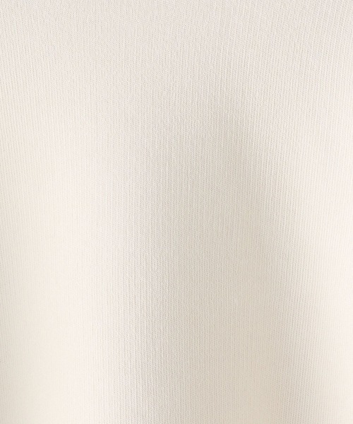 e/rm（イーアールエム）の「【e/rm】シルクコンクロップドプルオーバーニット（ニット/セーター・レディース・ブラック/アイボリー・FREE）」の21枚目の写真