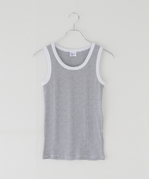 MILLER（ミラー）の「【Miller/ミラー】パネルリブタンクトップ（タンクトップ・レディース・レッド/ブラック/ホワイト/ブラック系その他/グリーン/イエロー系その他/イエロー・FREE）」の3枚目の写真