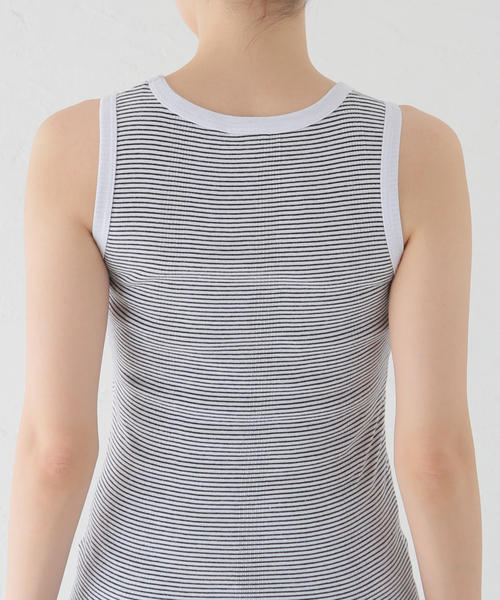 MILLER（ミラー）の「【Miller/ミラー】パネルリブタンクトップ（タンクトップ・レディース・レッド/ブラック/ホワイト/ブラック系その他/グリーン/イエロー系その他/イエロー・FREE）」の13枚目の写真