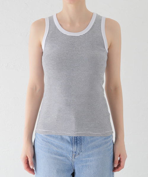 MILLER（ミラー）の「【Miller/ミラー】パネルリブタンクトップ（タンクトップ・レディース・レッド/ブラック/ホワイト/ブラック系その他/グリーン/イエロー系その他/イエロー・FREE）」の20枚目の写真