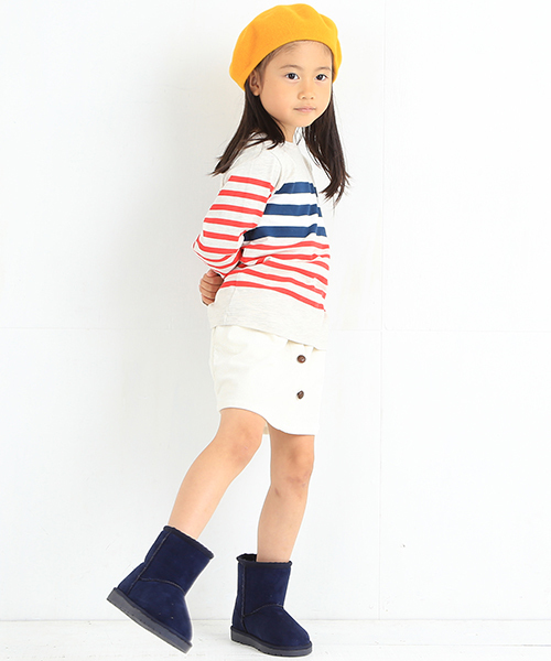 B:MING by BEAMS（ビーミングバイビームス）の「＜VERY12月号掲載＞ビーミング by ビームス / コーデュロイスカート（スカート・キッズ・ホワイト系その他/ブルー・140/110/100/90/130/120）」の11枚目の写真