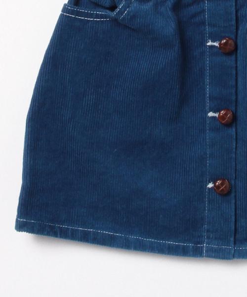 B:MING by BEAMS（ビーミングバイビームス）の「＜VERY12月号掲載＞ビーミング by ビームス / コーデュロイスカート（スカート・キッズ・ホワイト系その他/ブルー・140/110/100/90/130/120）」の6枚目の写真
