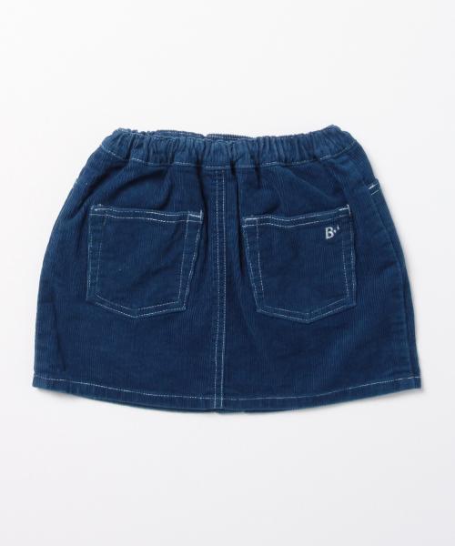B:MING by BEAMS（ビーミングバイビームス）の「＜VERY12月号掲載＞ビーミング by ビームス / コーデュロイスカート（スカート・キッズ・ホワイト系その他/ブルー・140/110/100/90/130/120）」の7枚目の写真