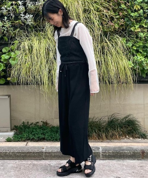 ABC-MART（エービーシーマート）の「ABC SELECT エービーシーセレクト VL TULE SND 6.5 ボリュームチュールサンダル 6.5 W2043 BLACK（サンダル・レディース・ブラック・X-LARGE/LARGE/MEDIUM/SMALL）」の2枚目の写真