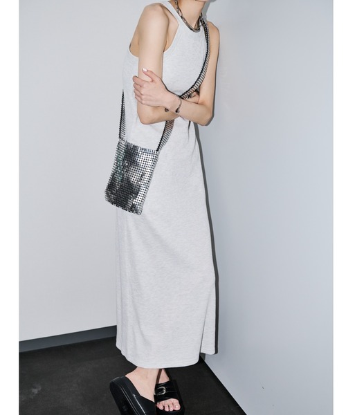 AIC.（エーアイシー）の「パッド付きサーマルアメスリワンピース（ワンピース・レディース・ブラック/ライトグレー・FREE）」の12枚目の写真