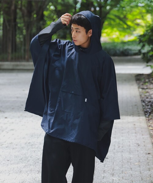 UNISEX〉小松マテーレ × BEAMS JAPAN / 別注 ダントツ撥水(R) ポンチョ