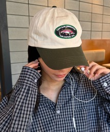 CIAOPANIC TYPY | 【UNISEX】ワッペンバイカラーキャップ(キャップ)