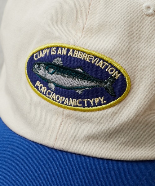 CIAOPANIC TYPY（チャオパニックティピー）の「【UNISEX】ワッペンバイカラーキャップ（キャップ・メンズ・ベージュ/アイボリー/ボルドー/グリーン/チャコールグレー・ONE SIZE）」の17枚目の写真