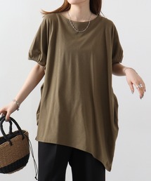 atONE ランダムシルエットノースリーブカットソー