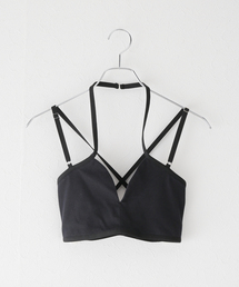 【FUMIE TANAKA(フミエタナカ)】cross bustier：ビスチェ