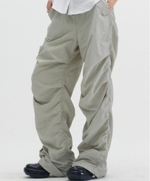 runningHIGH | 【runningHIGH】SHIRRING NYLON PARACHUTE PANTS(カーゴパンツ)