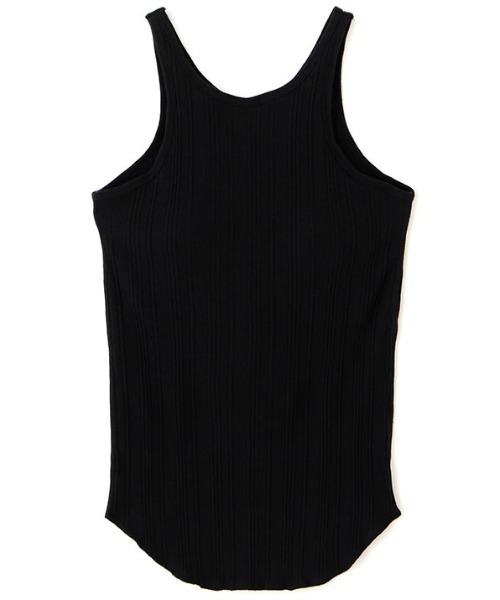 専用美品 ETRE TOKYO DEPENDRE カップインランダムテレコタンク DEPENDRE カップインランダムテレコタンク(F WHITE): トップス