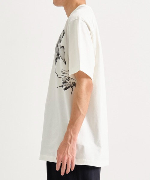 Yohji Yamamoto(ヨウジヤマモト)の「【Y-3/ワイスリー】GFX SS TEE 1/グラフィックショートスリーブTシャツ1(Tシャツ/カットソー・メンズ・ホワイト・S/M)」の3枚目の写真