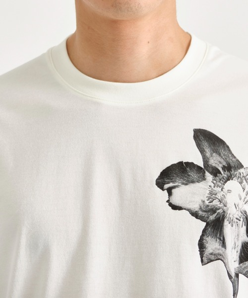 Yohji Yamamoto(ヨウジヤマモト)の「【Y-3/ワイスリー】GFX SS TEE 1/グラフィックショートスリーブTシャツ1(Tシャツ/カットソー・メンズ・ホワイト・S/M)」の5枚目の写真