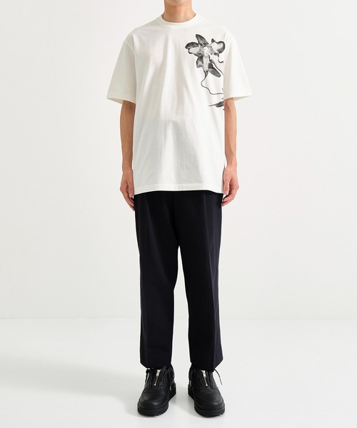 Yohji Yamamoto(ヨウジヤマモト)の「【Y-3/ワイスリー】GFX SS TEE 1/グラフィックショートスリーブTシャツ1(Tシャツ/カットソー・メンズ・ホワイト・S/M)」の9枚目の写真