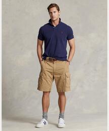 10.5インチ クラシック フィット ツイル カーゴ ショートパンツ