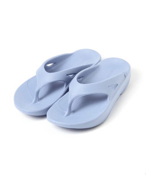 OOFOS（ウーフォス）の「【OOFOS(ウーフォス)】OOriginal（サンダル・レディース・ライトブルー/ブラック/ライトベージュ・23/24）」の3枚目の写真
