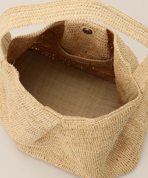 メゾンエヌアッシュパリ　Raffia TIFFANY soulder MAISON N.H PARIS [メゾンエヌアッシュパリ] - TIFFANY BAG