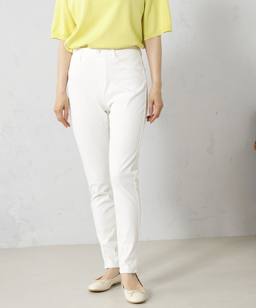 FOUND GOOD(ファウンドグッド)の「クールレギパン(その他パンツ・レディース・ブラック/ホワイト系5/グリーン系5/ネイビー/ブルー系5/イエロー系5・XL/L/M/S)」の2枚目の写真