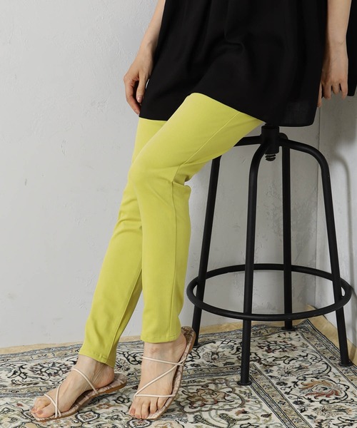 FOUND GOOD(ファウンドグッド)の「クールレギパン(その他パンツ・レディース・ブラック/ホワイト系5/グリーン系5/ネイビー/ブルー系5/イエロー系5・XL/L/M/S)」の6枚目の写真