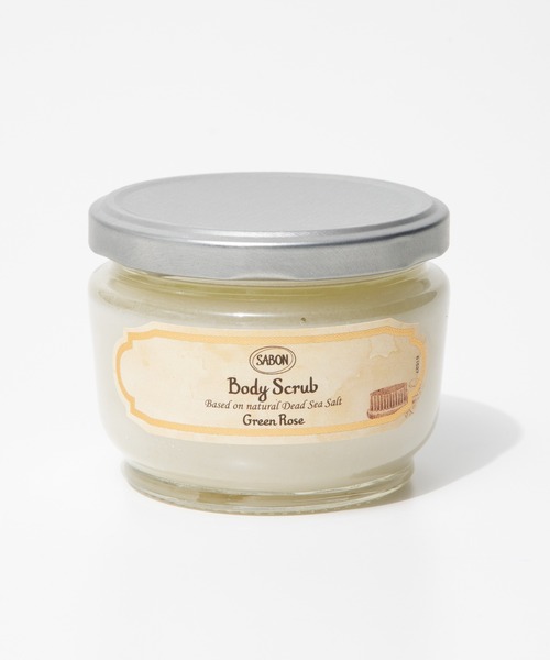 SABON BODY SCRUB GREEN ROSE サボン ボディスクラブ グリーンローズ 
