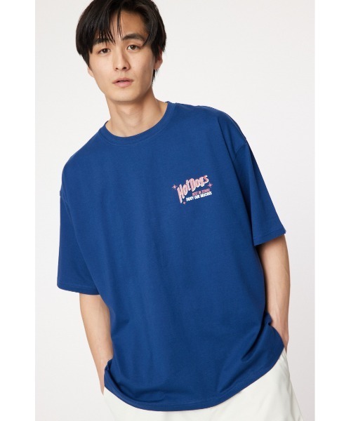 RODEO CROWNS WIDE BOWL（ロデオクラウンズワイドボウル）の「MUSTARD Tシャツ（Tシャツ/カットソー・メンズ・ネイビー/ホワイト/ブラック・LARGE/MEDIUM）」の3枚目の写真