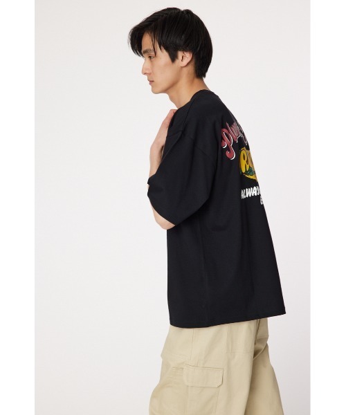 RODEO CROWNS WIDE BOWL（ロデオクラウンズワイドボウル）の「MUSTARD Tシャツ（Tシャツ/カットソー・メンズ・ネイビー/ホワイト/ブラック・LARGE/MEDIUM）」の13枚目の写真