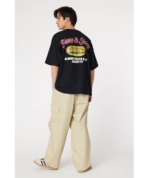 RODEO CROWNS WIDE BOWL（ロデオクラウンズワイドボウル）の「MUSTARD Tシャツ（Tシャツ/カットソー・メンズ・ネイビー/ホワイト/ブラック・LARGE/MEDIUM）」の17枚目の写真