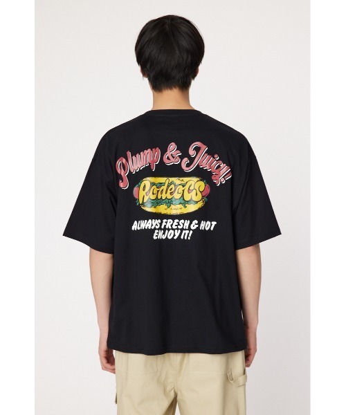 RODEO CROWNS WIDE BOWL（ロデオクラウンズワイドボウル）の「MUSTARD Tシャツ（Tシャツ/カットソー・メンズ・ネイビー/ホワイト/ブラック・LARGE/MEDIUM）」の20枚目の写真
