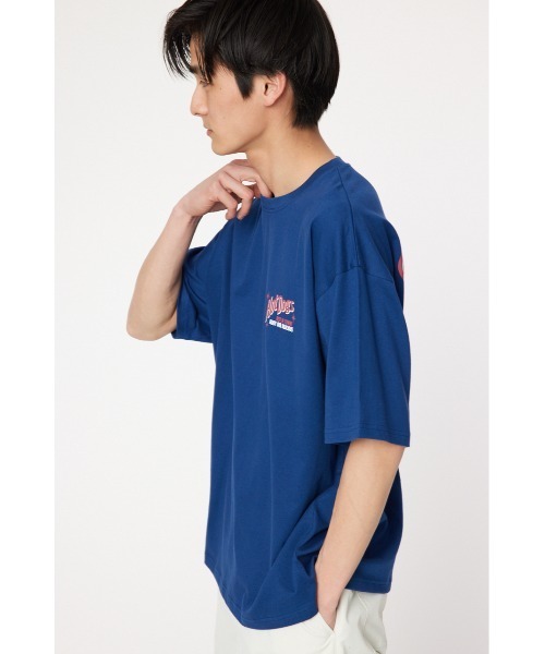 RODEO CROWNS WIDE BOWL（ロデオクラウンズワイドボウル）の「MUSTARD Tシャツ（Tシャツ/カットソー・メンズ・ネイビー/ホワイト/ブラック・LARGE/MEDIUM）」の5枚目の写真