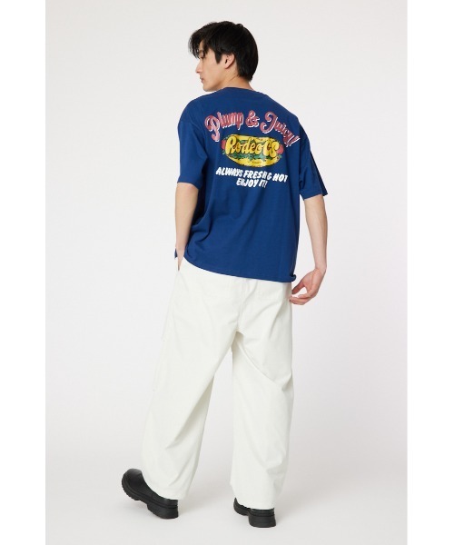 RODEO CROWNS WIDE BOWL（ロデオクラウンズワイドボウル）の「MUSTARD Tシャツ（Tシャツ/カットソー・メンズ・ネイビー/ホワイト/ブラック・LARGE/MEDIUM）」の8枚目の写真