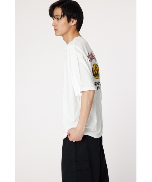 RODEO CROWNS WIDE BOWL（ロデオクラウンズワイドボウル）の「MUSTARD Tシャツ（Tシャツ/カットソー・メンズ・ネイビー/ホワイト/ブラック・LARGE/MEDIUM）」の9枚目の写真