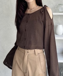 シアー」に該当するトップス（リボン）ファッション通販 - ZOZOTOWN