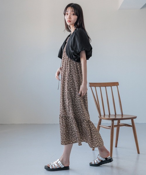 LOWRYS FARM（ローリーズファーム）の「ＰＵＴＯＮボレロ　108011（カーディガン/ボレロ・レディース・アイボリー/ブラック・FREE）」の11枚目の写真